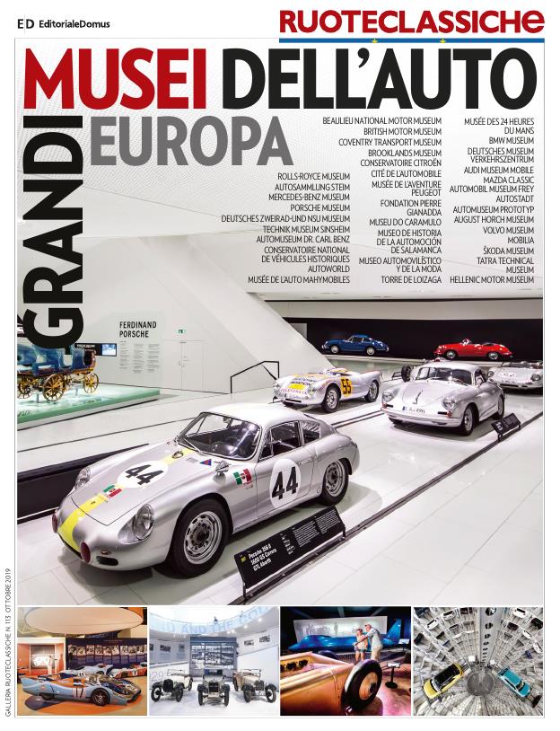 Журнал Galleria Ruoteclassiche октябрь 2019